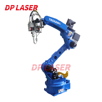 Yaskawa Automatic 6 Axis Robot Laser Arm Stainless Steel Auto Parts Fiber Laser Welding Machine